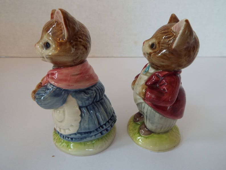 Otagiri Mr. & Mrs. Whiskers Cat Salt and Pepper Shakers Etsy