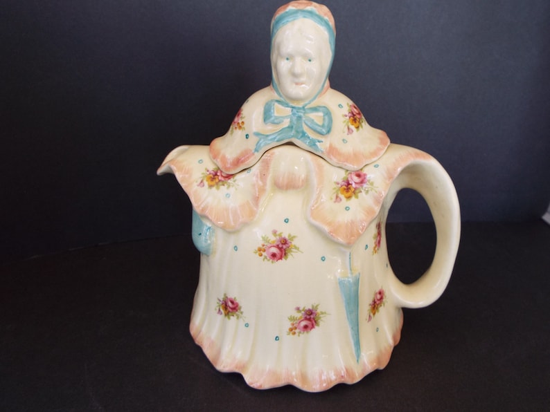 Tony Wood and sons Teapot England Little Old Lady teapot Etsy