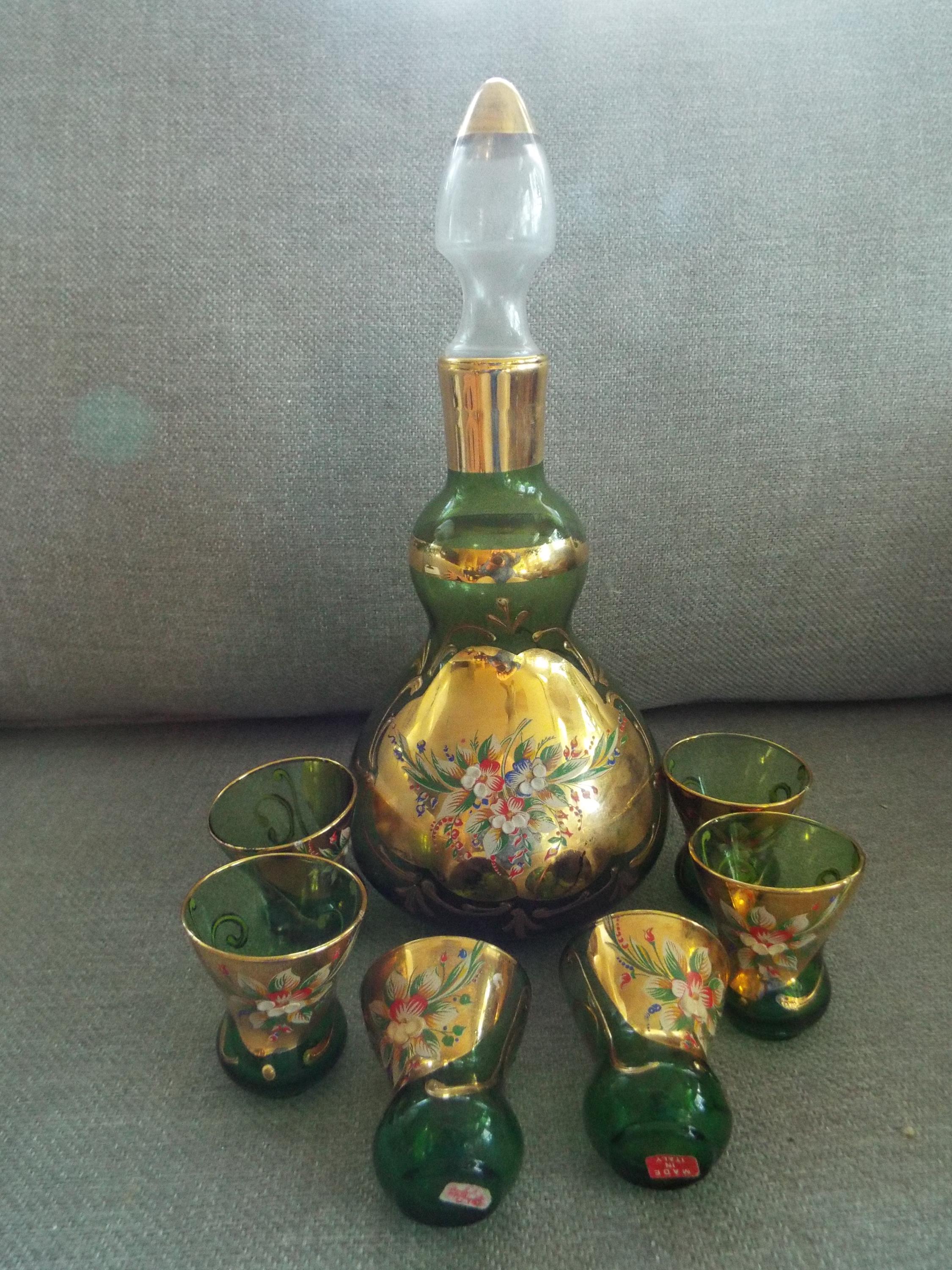 Murano Decanter - Etsy