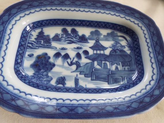 Mottahedeh Historic Charleston Reproduction Canton Blue White
