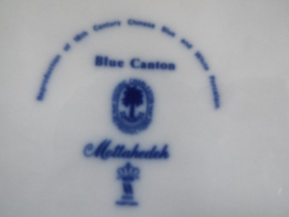 Mottahedeh Historic Charleston Reproduction Canton Blue White