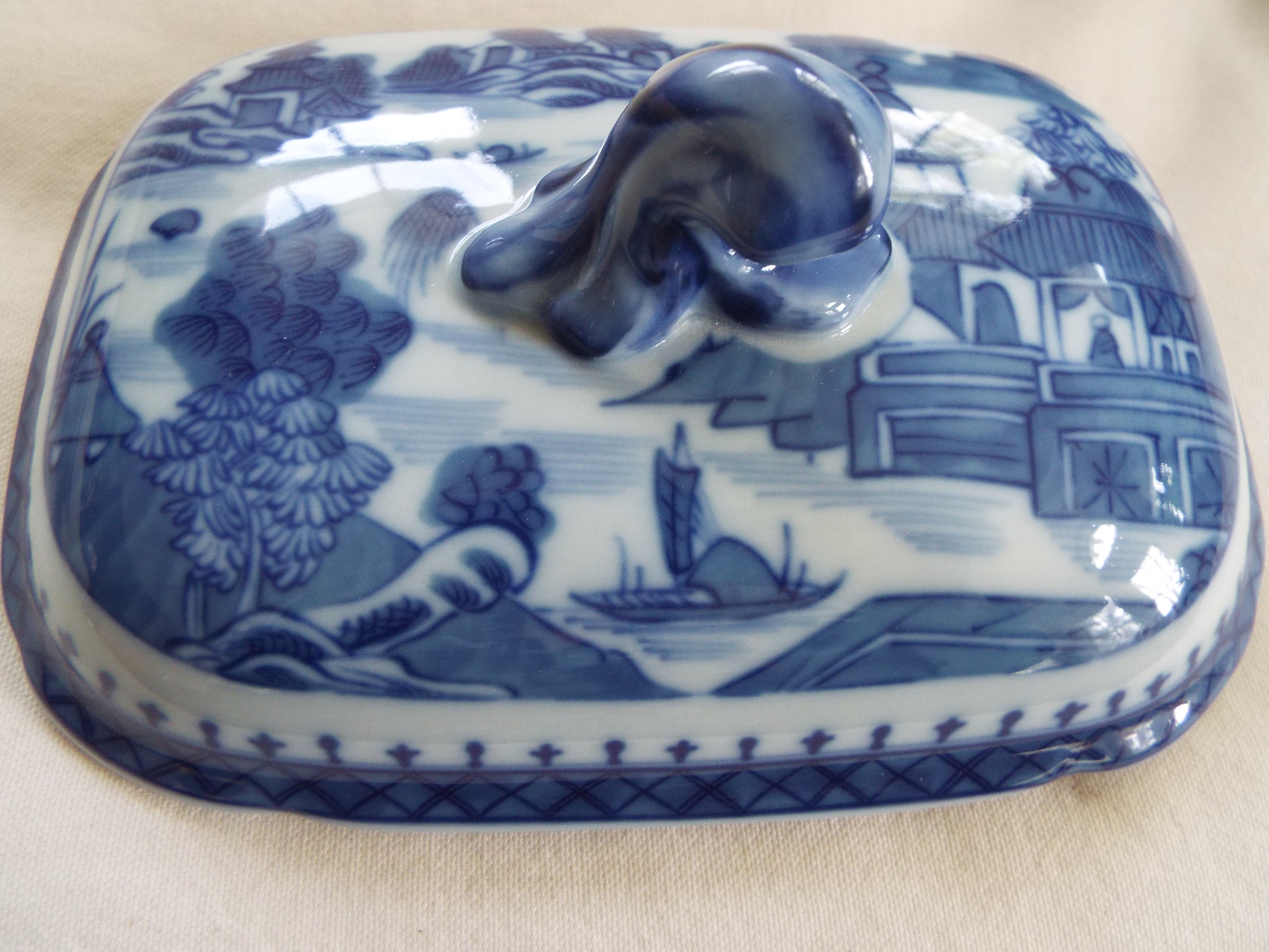 Mottahedeh Historic Charleston Reproduction Canton Blue White