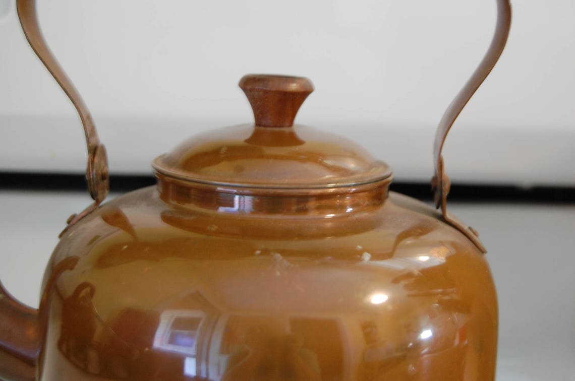OLD DUTCH Copper Teapot / Solid Copper / Made in Portugal / Etsy