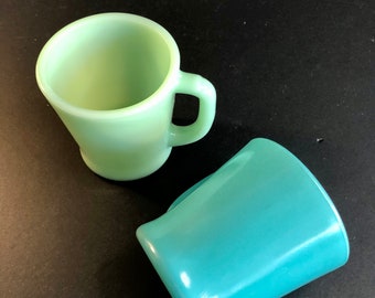 ヴィンテージ ファイヤーキング アンカーホッキング ミルクガラス