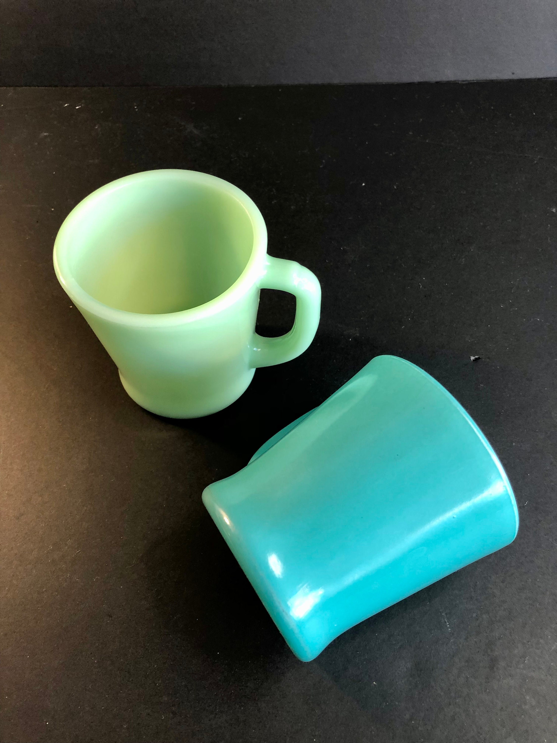 ヴィンテージ ファイヤーキング アンカーホッキング ミルクガラス