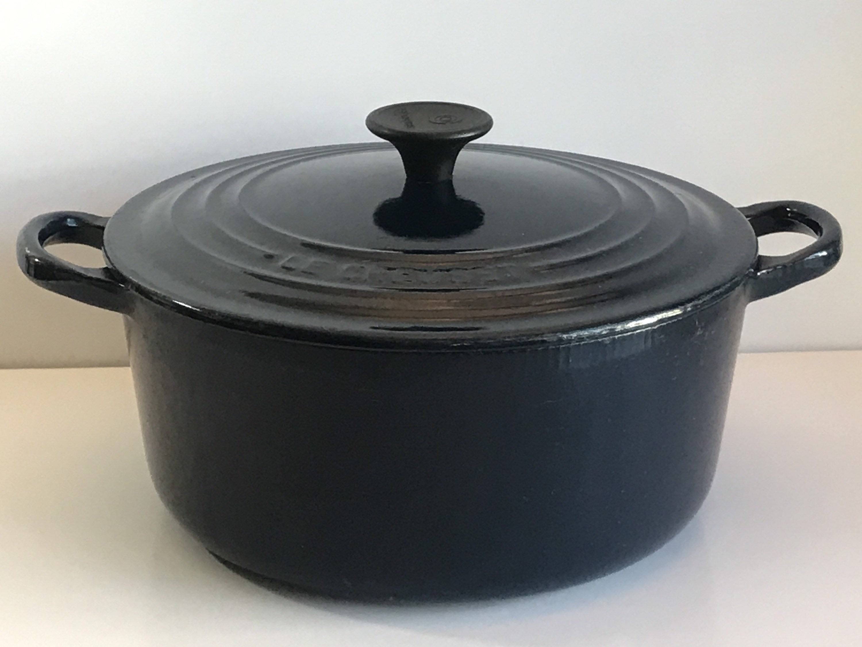 French Vintage Nomar staub Red Enamel Cast Iron Dutch Oven. Casserole. Fait  Tout. French Country Kitchen 