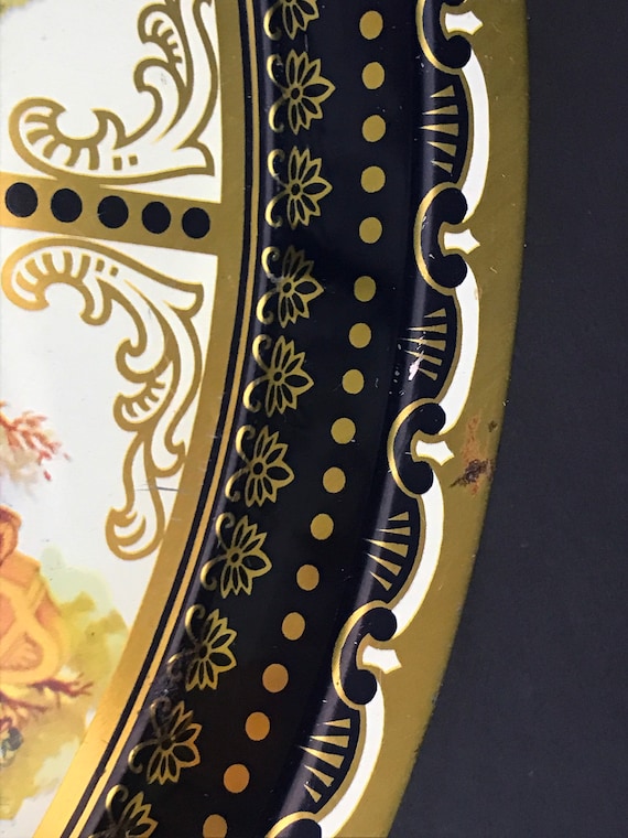 ヴィンテージ、MTM エリート トレイ、メタル サービング トレイ