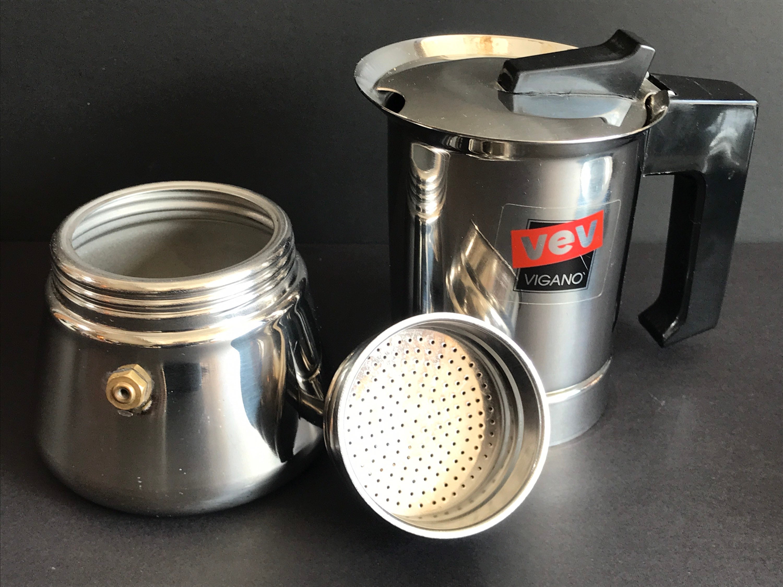 Vintage Vev Vigano Stovetop Espresso Maker Made in Italy Etsy Australia