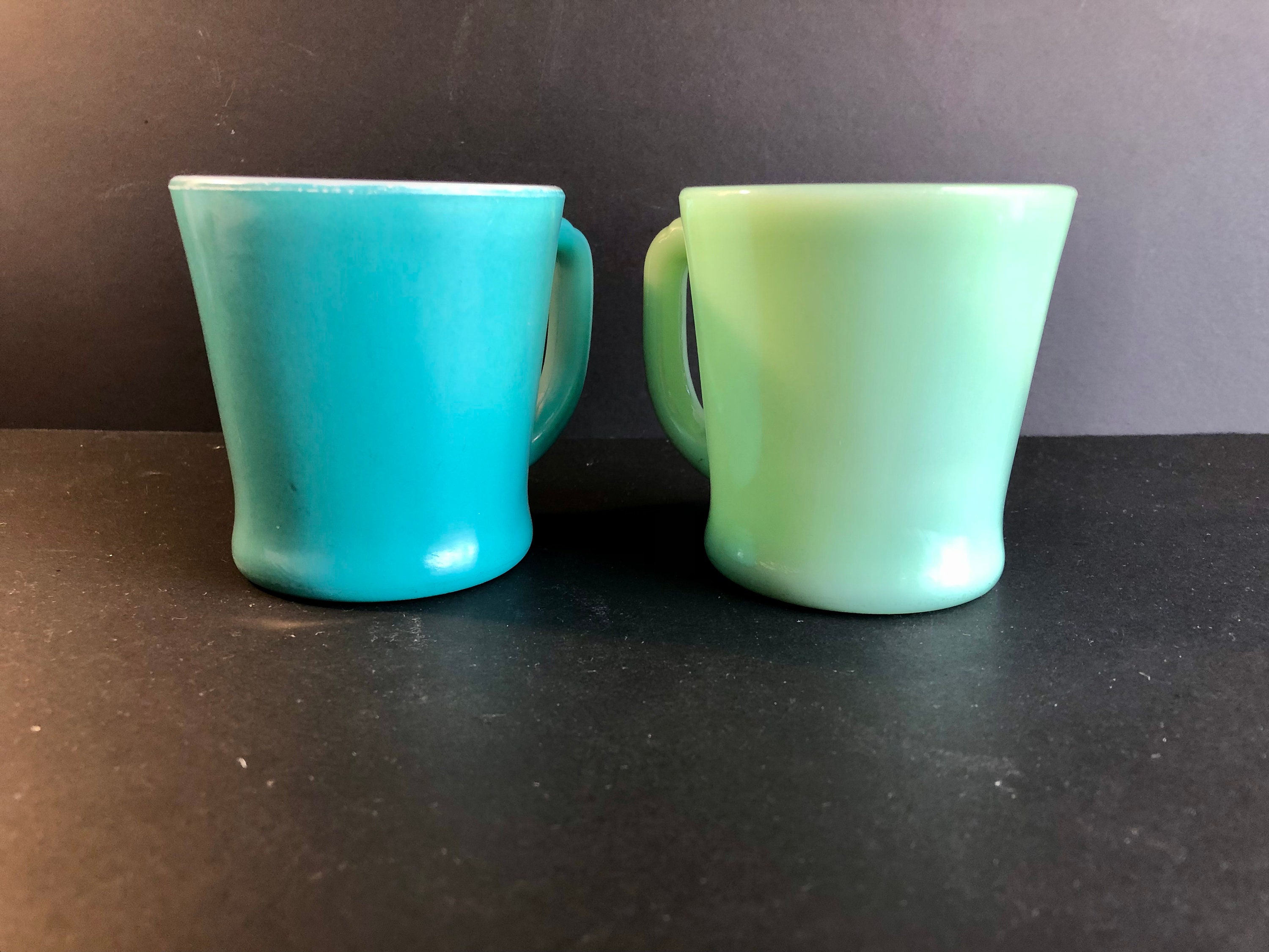 ヴィンテージ ファイヤーキング アンカーホッキング ミルクガラス