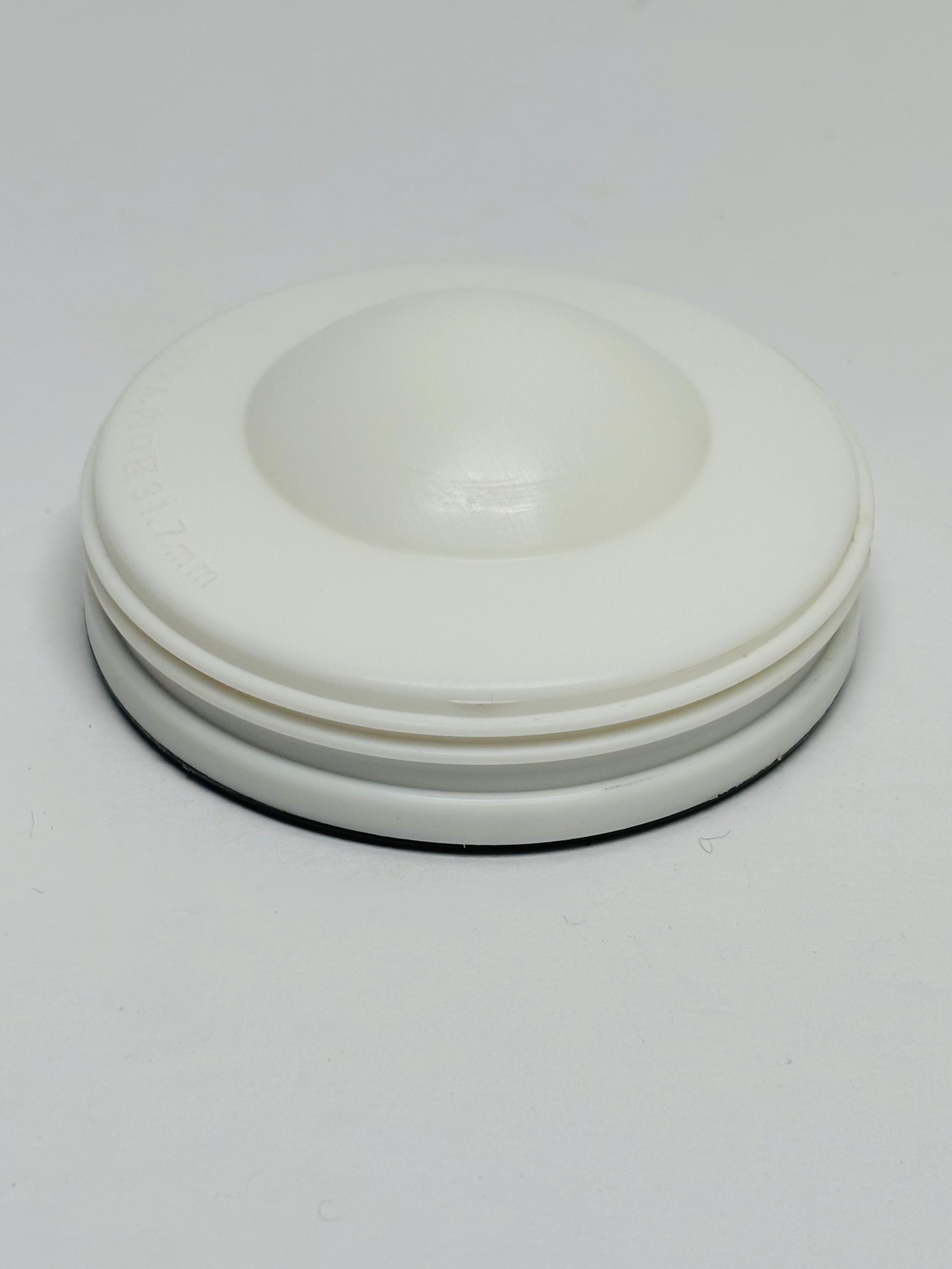 Vintage White Creme Plastic Mikasa Thermos Made in Japan 1980's