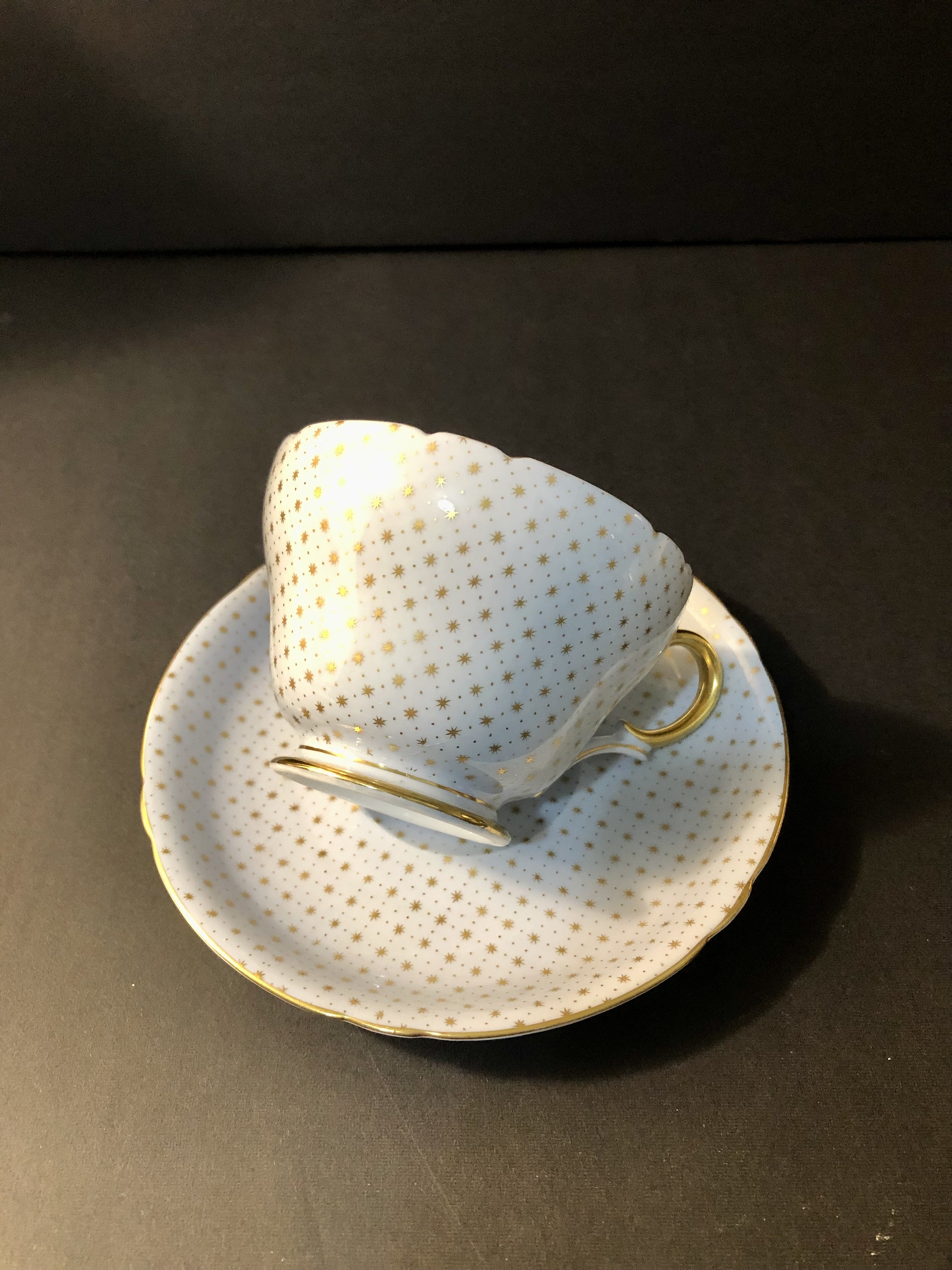 Shelley シェリー ポールスター カップ&ソーサー ライトイエロー Shelley シェリー ポールスター カップ&ソーサー ライトイエロー