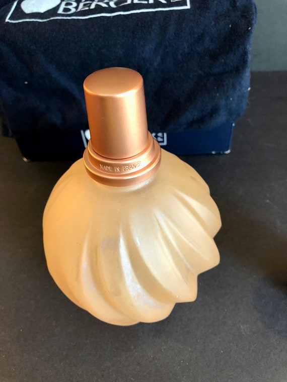 Lampe à Huile En Verre Signée A.Draksler - Type Lampe Berger - Occasion Bon état