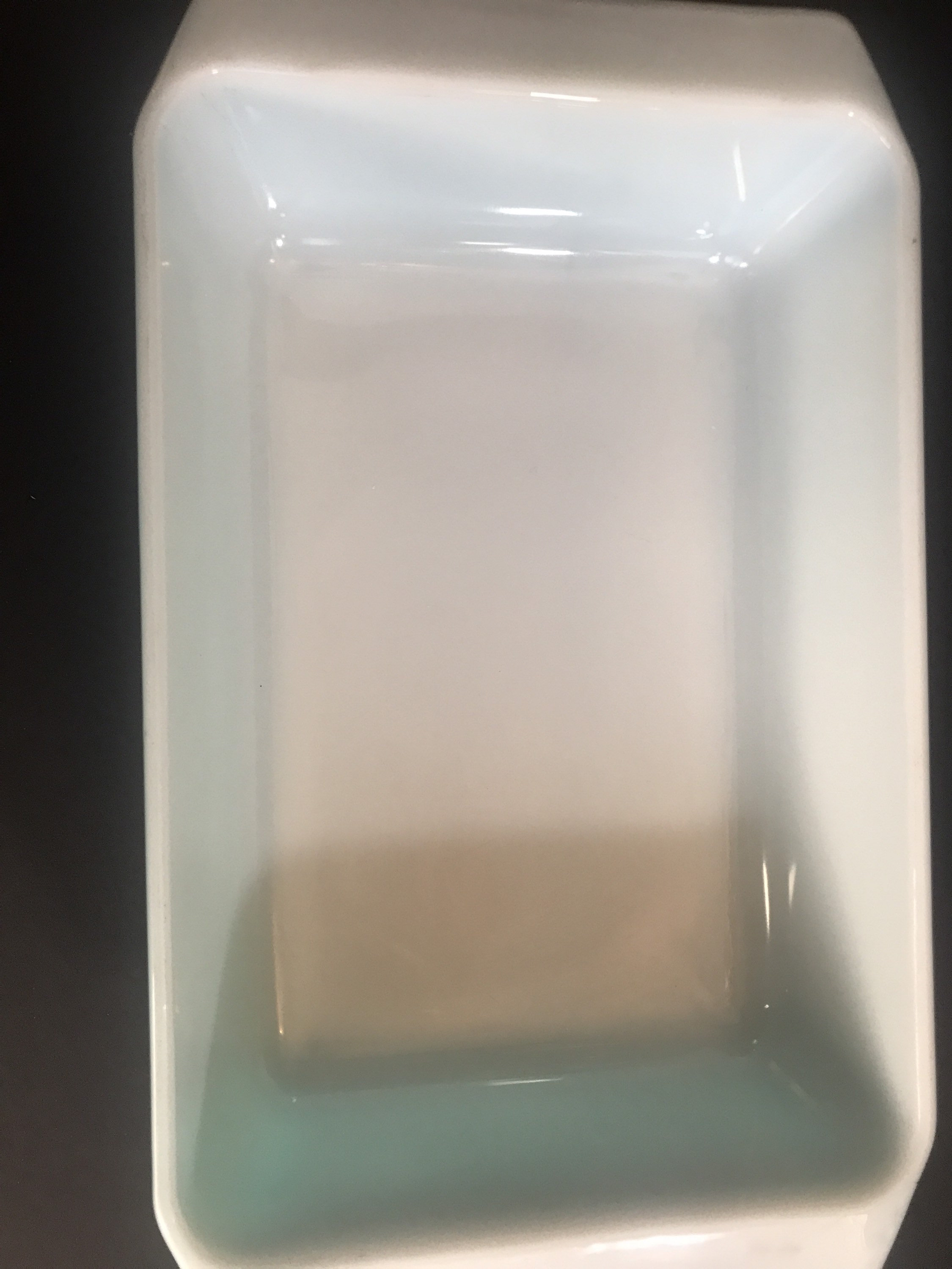 ヴィンテージ ターコイズ パイレックス キャセロール皿 蓋付き
