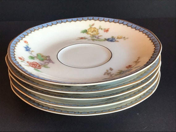 アンティーク セオドア ハビランド リモージュ フランス、極楽鳥模様