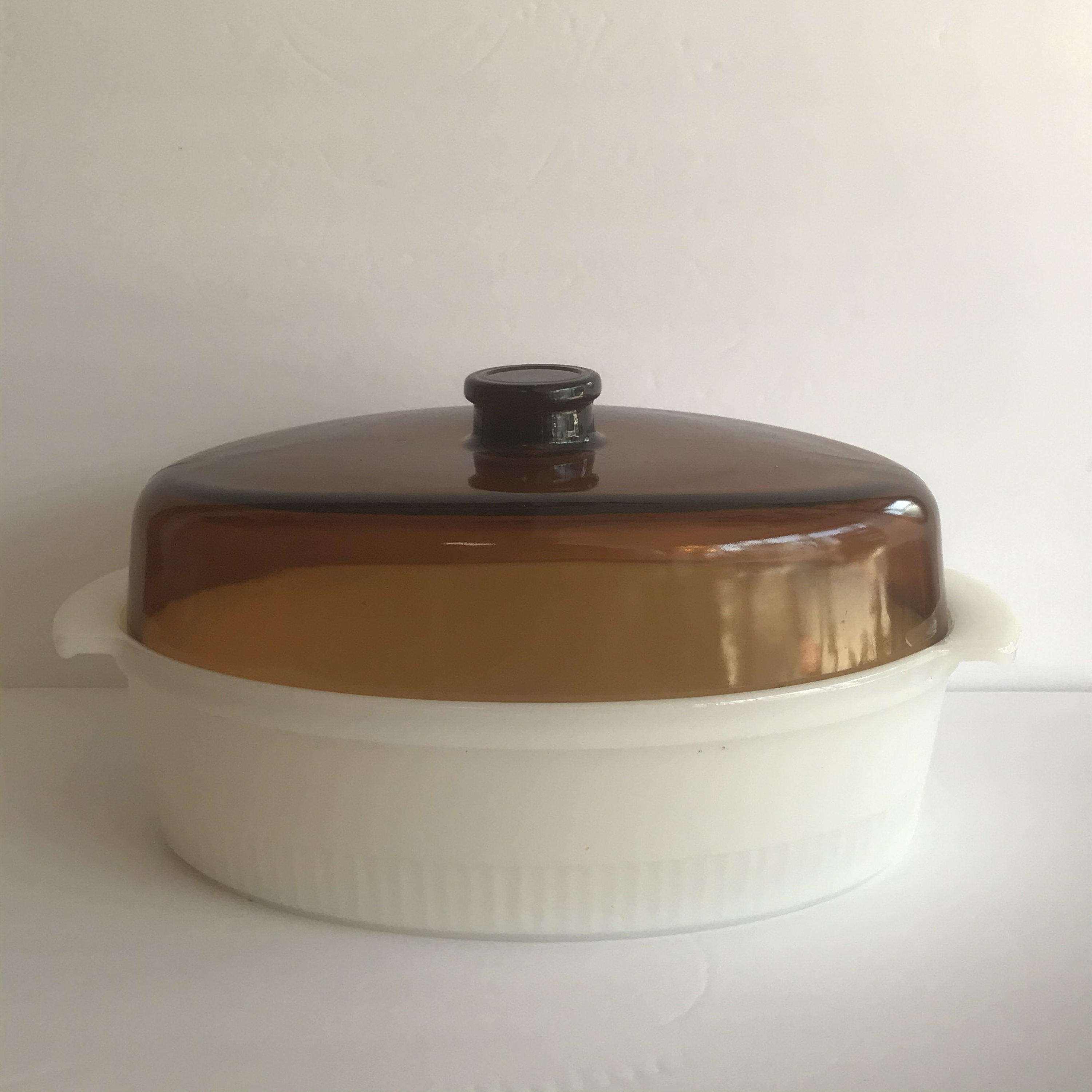 Vintage Fire King Milk Glass Oval Roaster, 3 Qt, Anchor Hocking - Etsy