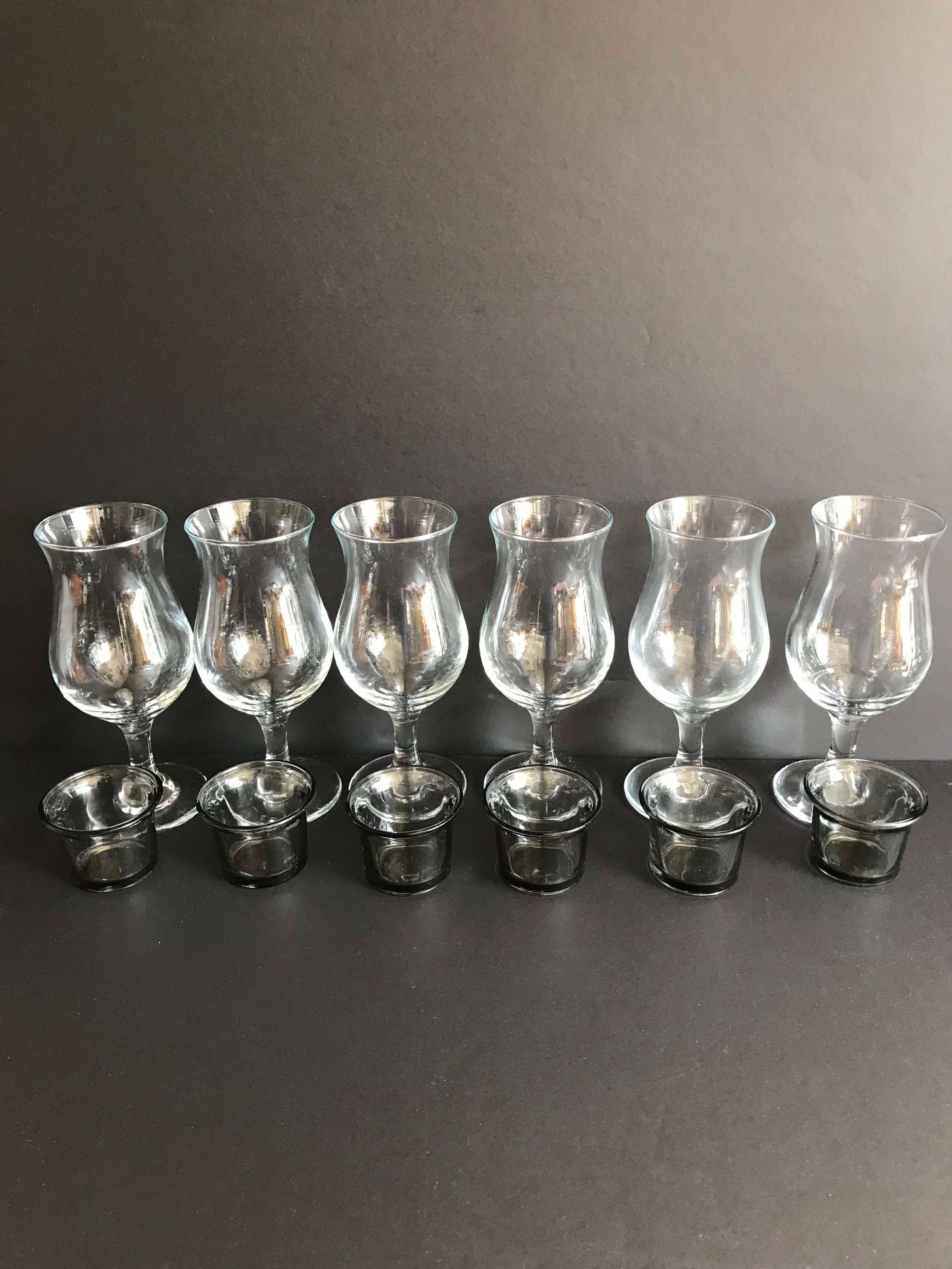 Vintage Glassware Made in USA Libbey Sangria Set of 13 pcs Etsy
