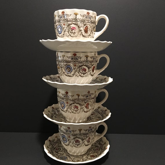一点もの 芸術 1833年 英国 スポード コープランド カップ&ソーサー スポード・コープランド | Ryo Antiquecups