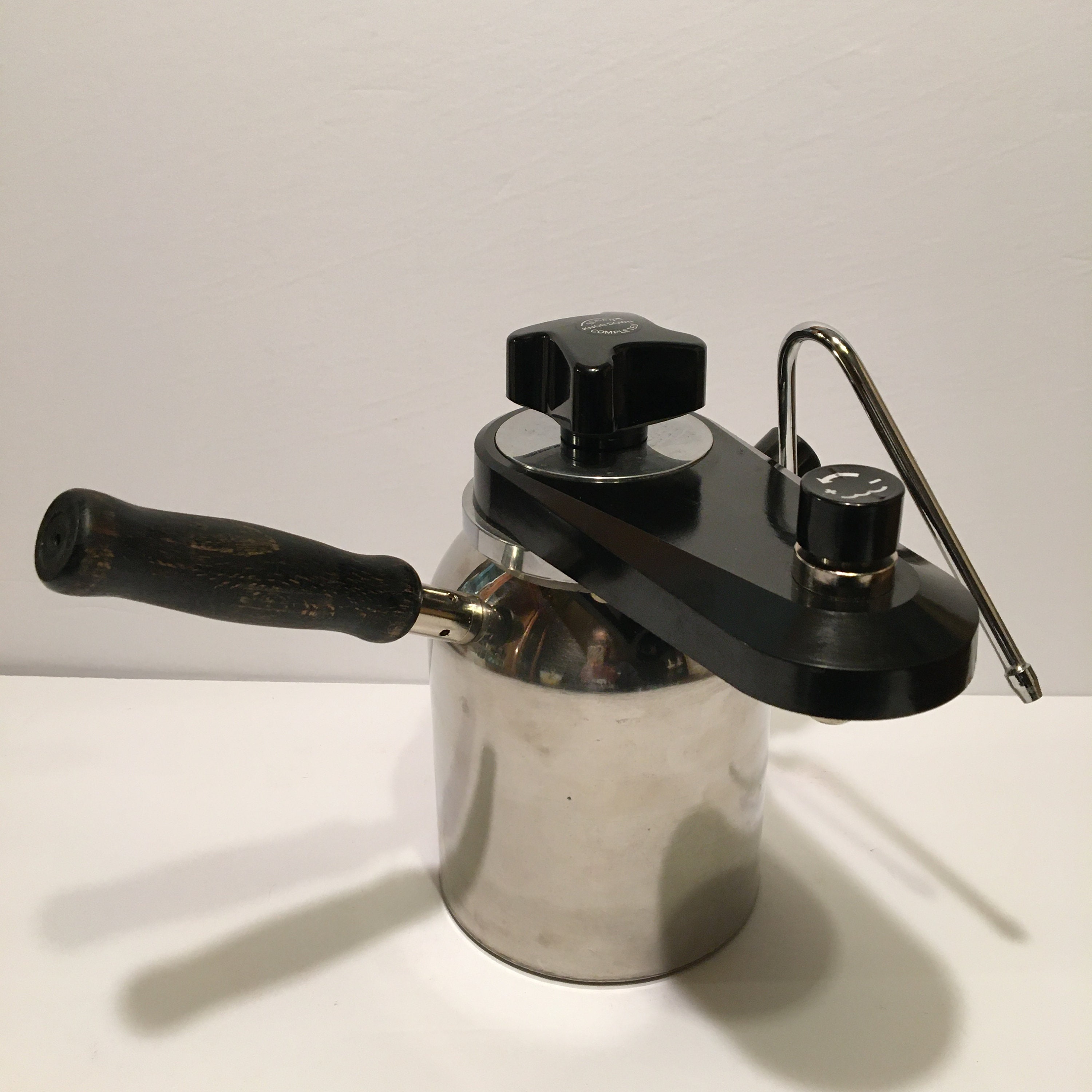 Vintage Elebak Elesa Italy Stovetop Espresso & Cappuccino Maker W/ Milk  Frother