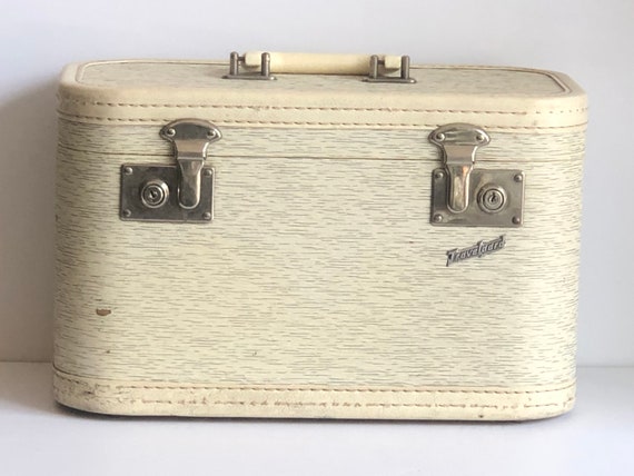 【1950s USA vintage】SKYWAYトレインケース メイクボックス 1950s USA vintage】SKYWAYトレインケース メイクボックス