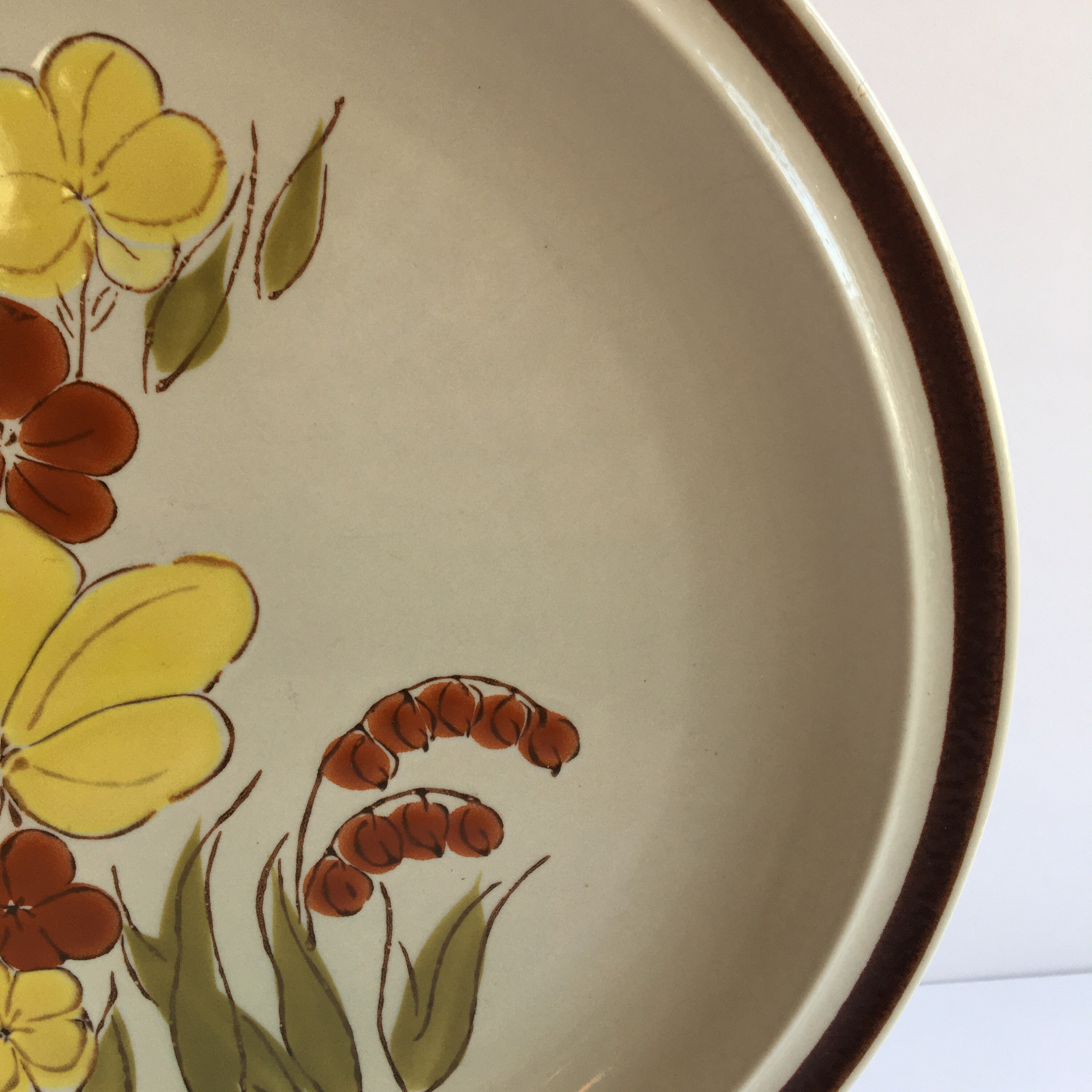 Vintage MIOKO Japan, Stoneware, Serving Dish 12 Inches Vintage MIOKO Japan, Stoneware, Serving Dish 12 Inches