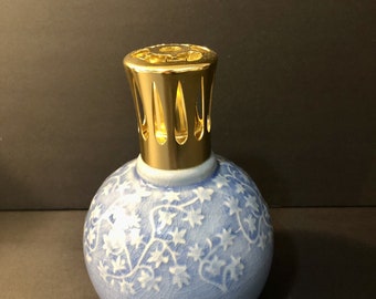 Lampe Berger Paris, diffuseur d'aromathérapie catalytique vintage en  céramique dorée avec ananas et cactus, lampe purifiante d'air 6,25 po. -   Canada