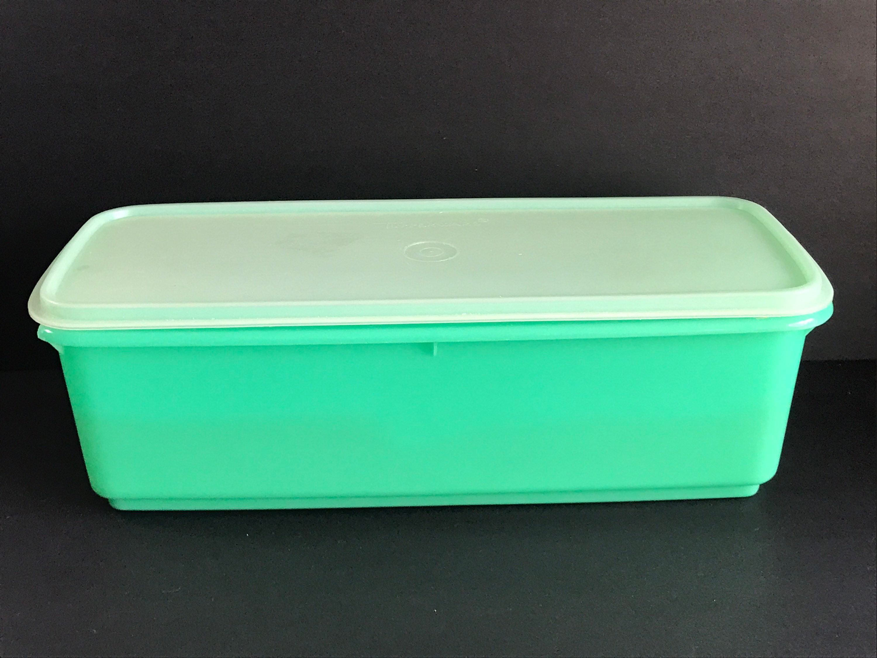 Vintage Tupperware 2087A Storage Container with Lid Small Teal Lot