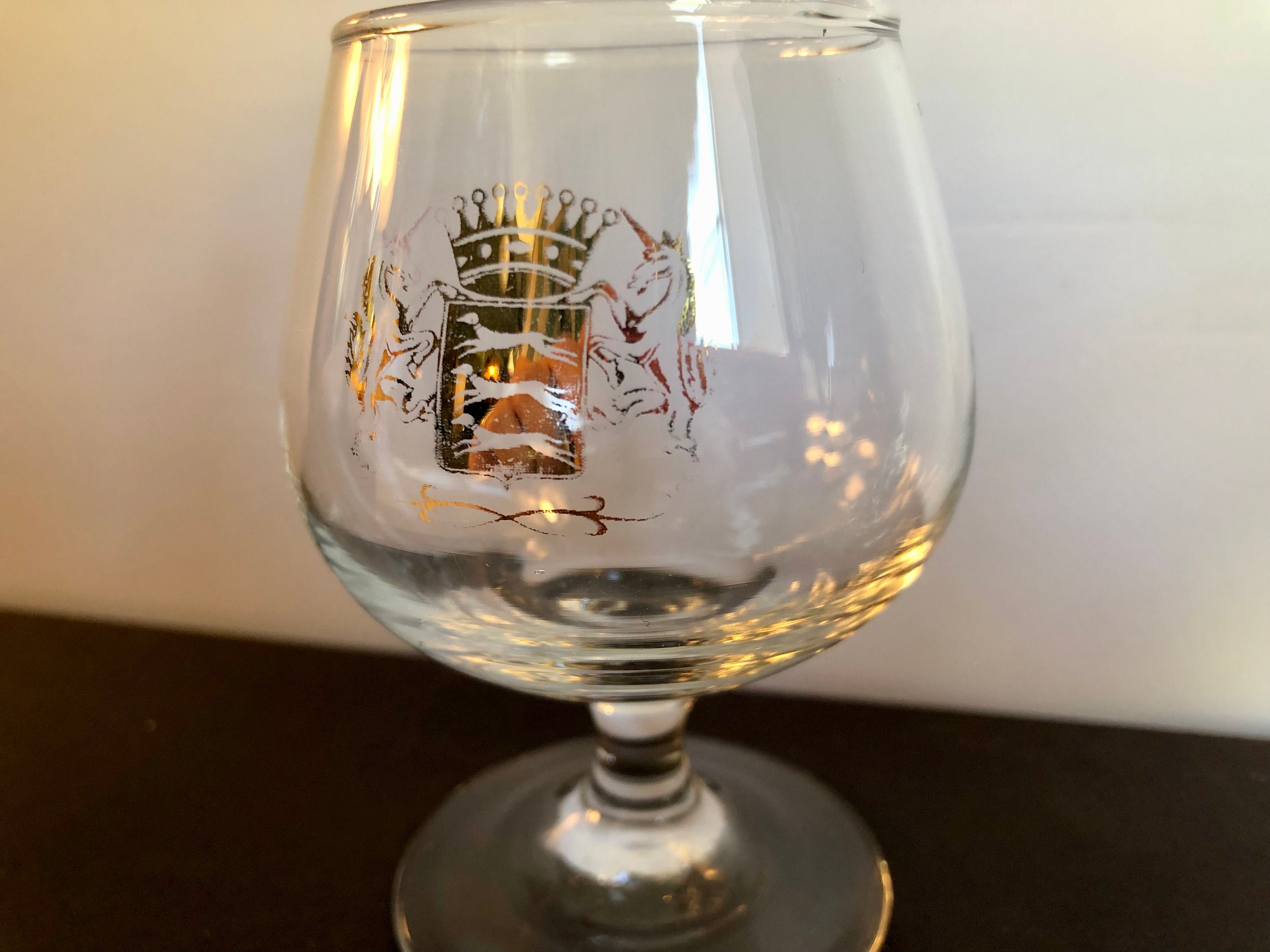 Grand Verre à Gin Avec Figurine Licorne Mythique Magique – Idée Déco Et Dégustation