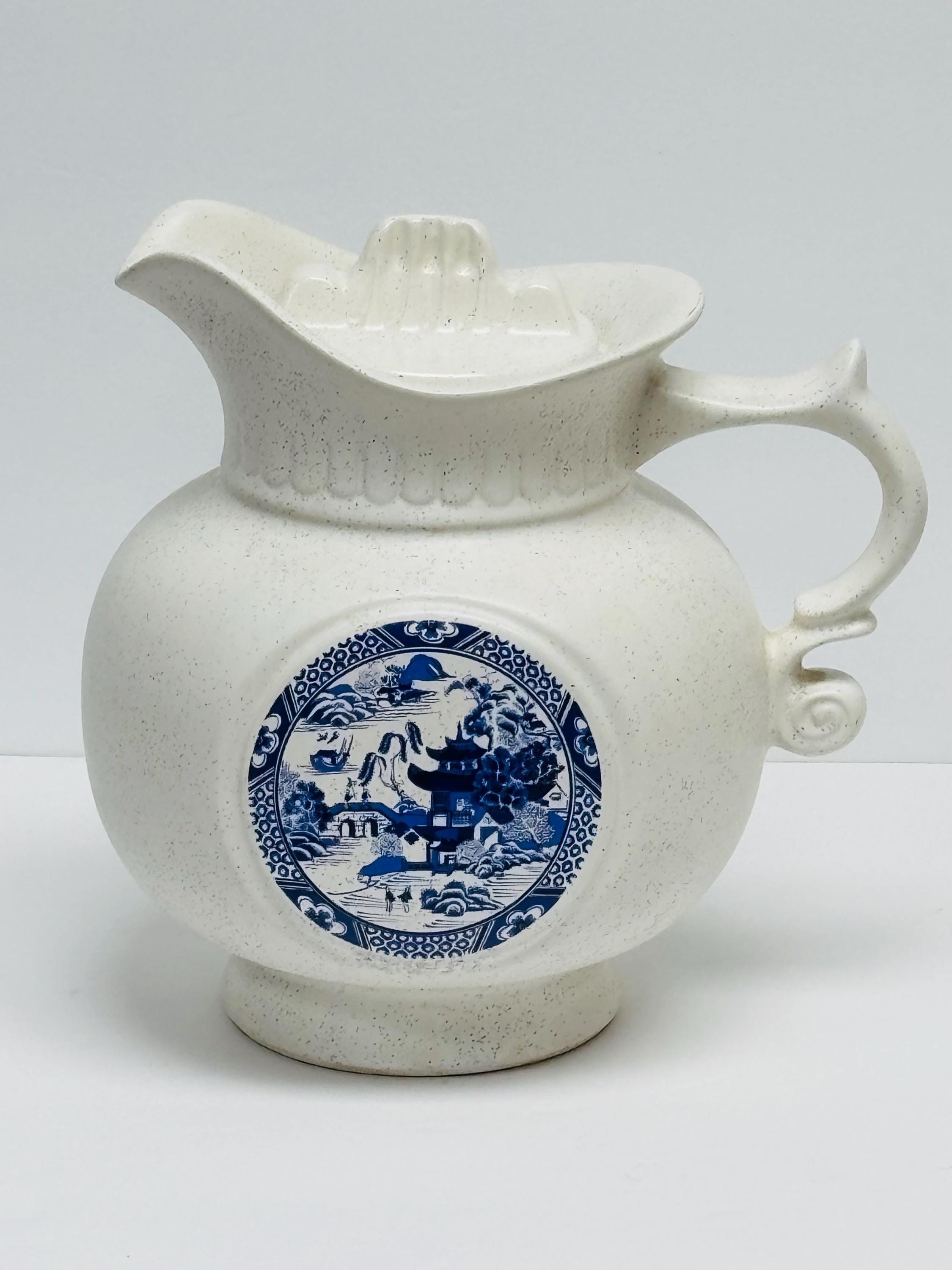 Vintage Mccoy Blue Willow Cookie Jar, 1970s USA Pottery - Etsy