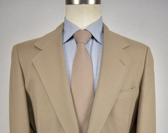 1976-1994 Pendleton Country Traditionals Blazer marron clair 100 % laine Taille : 40R