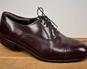 Florsheim Black Wingtip Balmoral W/ Brogued Styling Size  display picture 1
