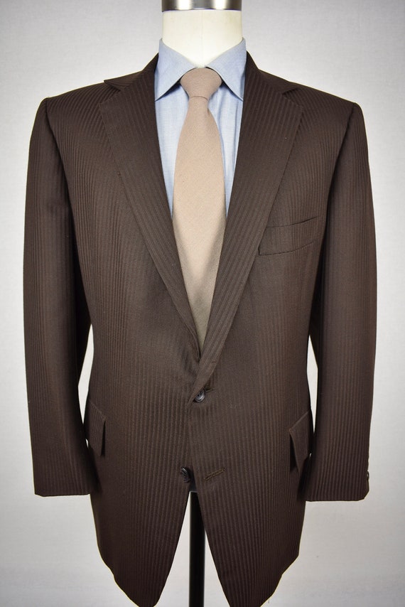 1962-1976 Marty Walker Clothiers Brown Striped Two