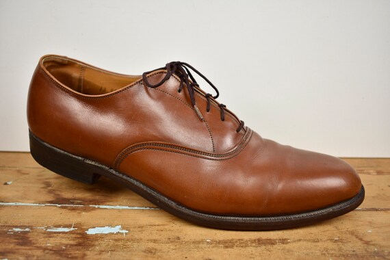 E.T. Wright Breather Wright Brown Plain Toe Full Grain Balmoral Size: 13AA