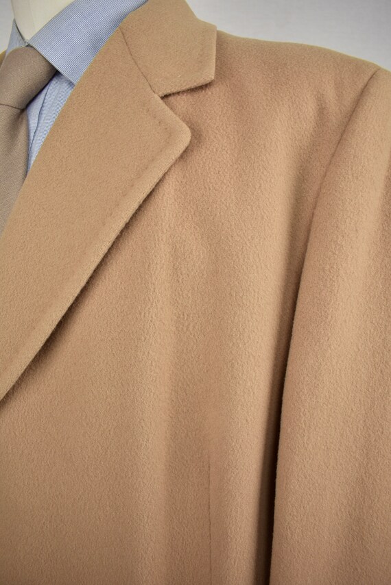 1962-1976 Unbranded Man in Wool Light Brown Three… - image 3