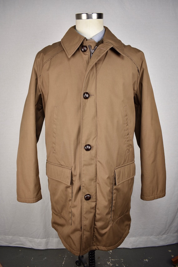 Field And Stream Solid Brown Polyester Zip Up Bas… - image 2