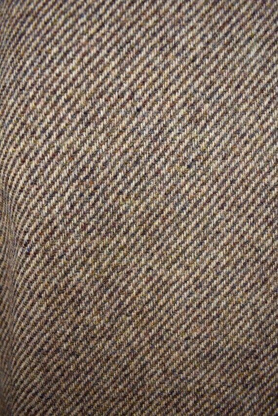 1976-1994 Palm Beach Man in Wool Brown Striped Tw… - image 5