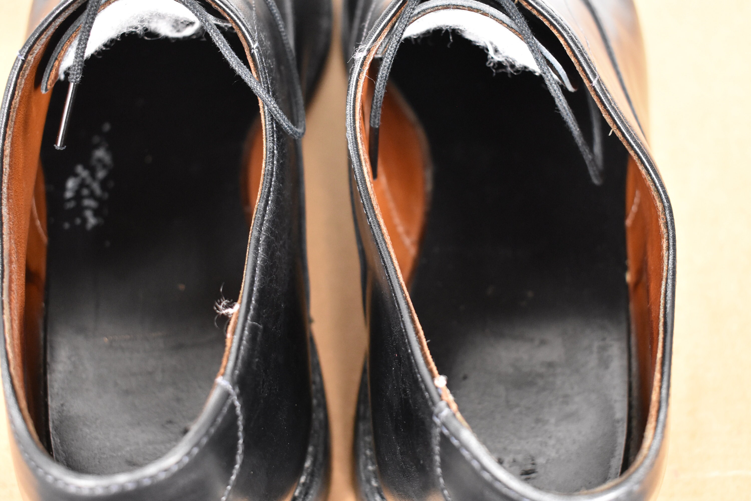 Allen Edmonds Soho Black Soho Cap Toe Lace up Balmoral Size  display picture 1