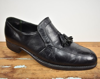 Florsheim Imperial Black Moc Toe Tassel Loafer Men's Size: 9B