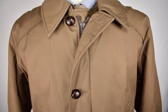Field And Stream Solid Brown Polyester Zip Up Bas… - image 3