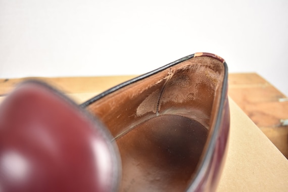 Allen Edmonds Slip On Loafers Saratoga Mens Size 10C Merlot Allen edmonds saratoga loafer - Gem main image 4