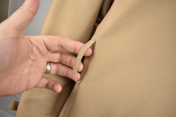 Harbor Master Solid Light Brown 100% Polyester Th… - image 6