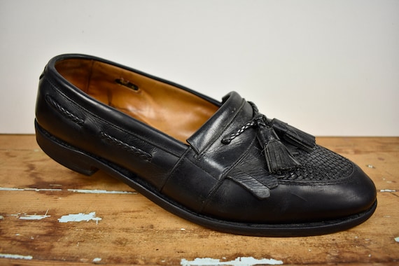 Allen Edmonds Cody Black Moc Toe W/ Kiltie Tassel Loafer  display picture 1