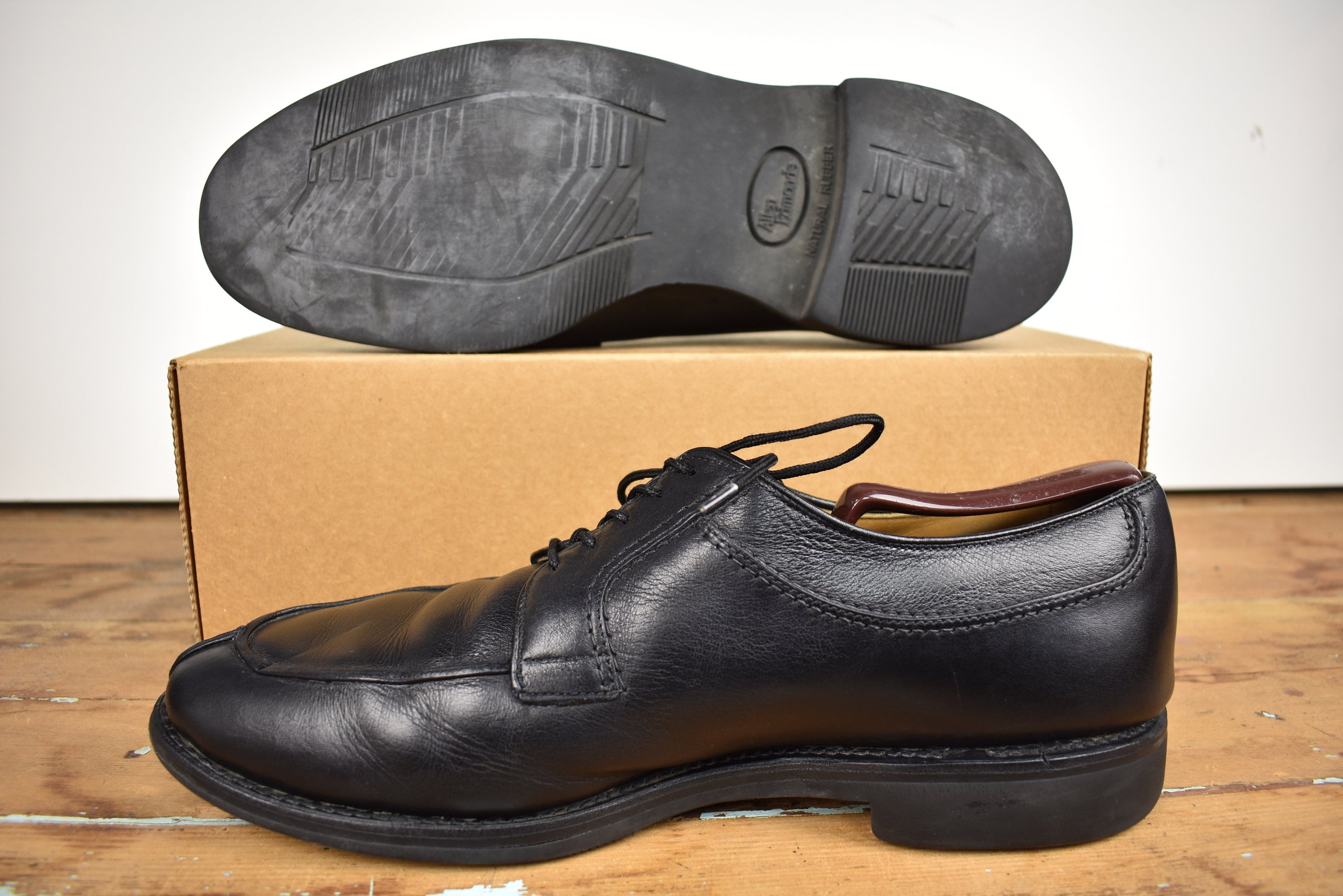 Allen Edmonds Stockbridge Oxford Black Shoes Size 9 D
