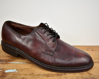 Allen Edmonds Macneil Black Wingtip Lace up Blucher Size: 12B - Etsy