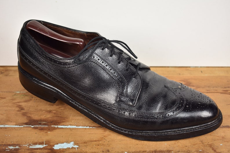 allen edmonds black wingtip