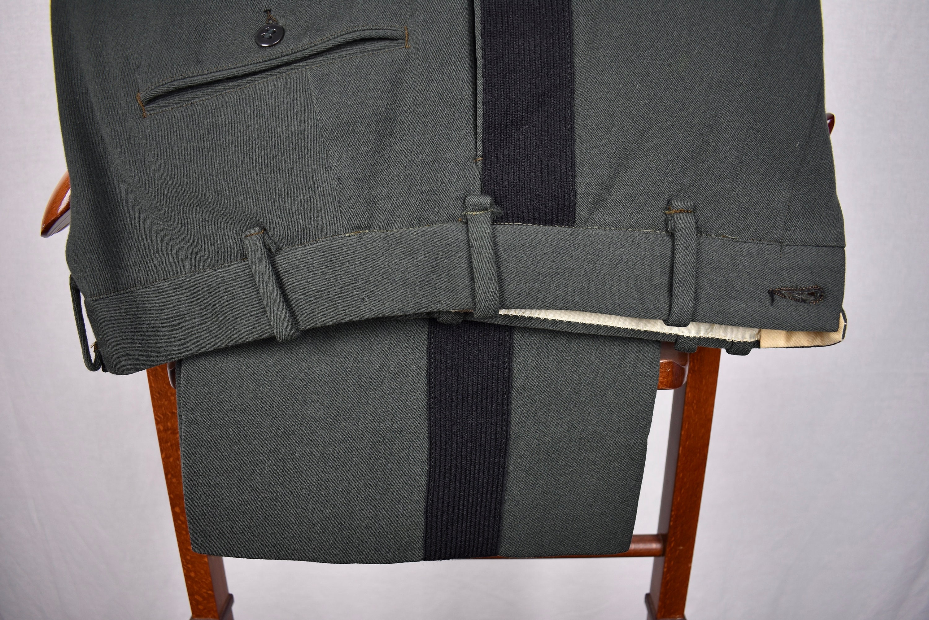 1950's US Army Solid Dark Green Wool Two Piece Officer Dress Uniform Size:  36R - Etsy België, image size:3000x2002