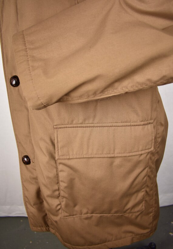 Field And Stream Solid Brown Polyester Zip Up Bas… - image 6