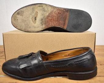 Allen Edmonds Cody Black Moc Toe W/ Kiltie Tassel Loafer  display picture 2