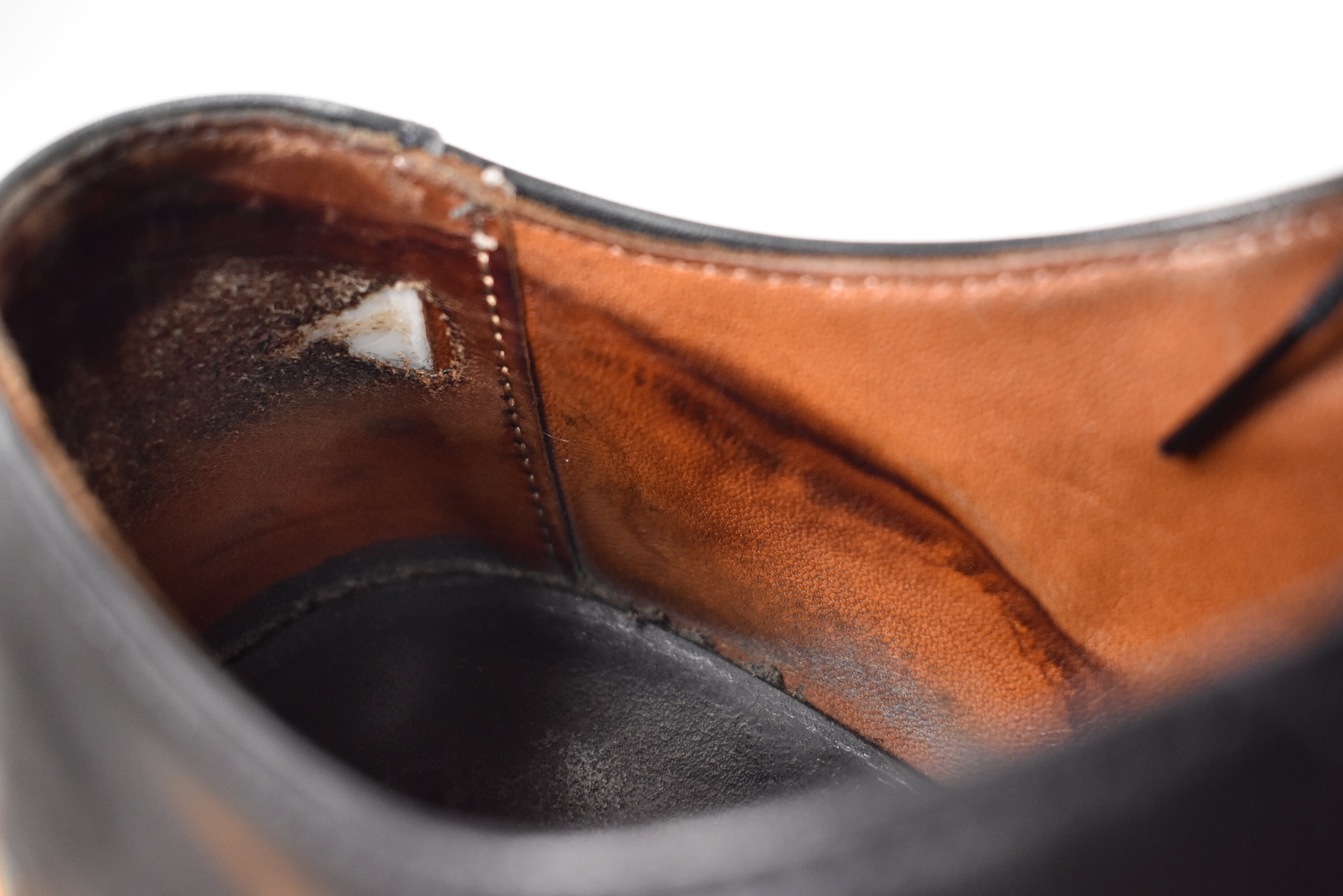 Allen Edmonds Soho Black Soho Cap Toe Lace Up Balmoral Size 8 1/2 Allen Edmonds Dellwood Black Split Moc Toe Lace up Blucher  main image 3