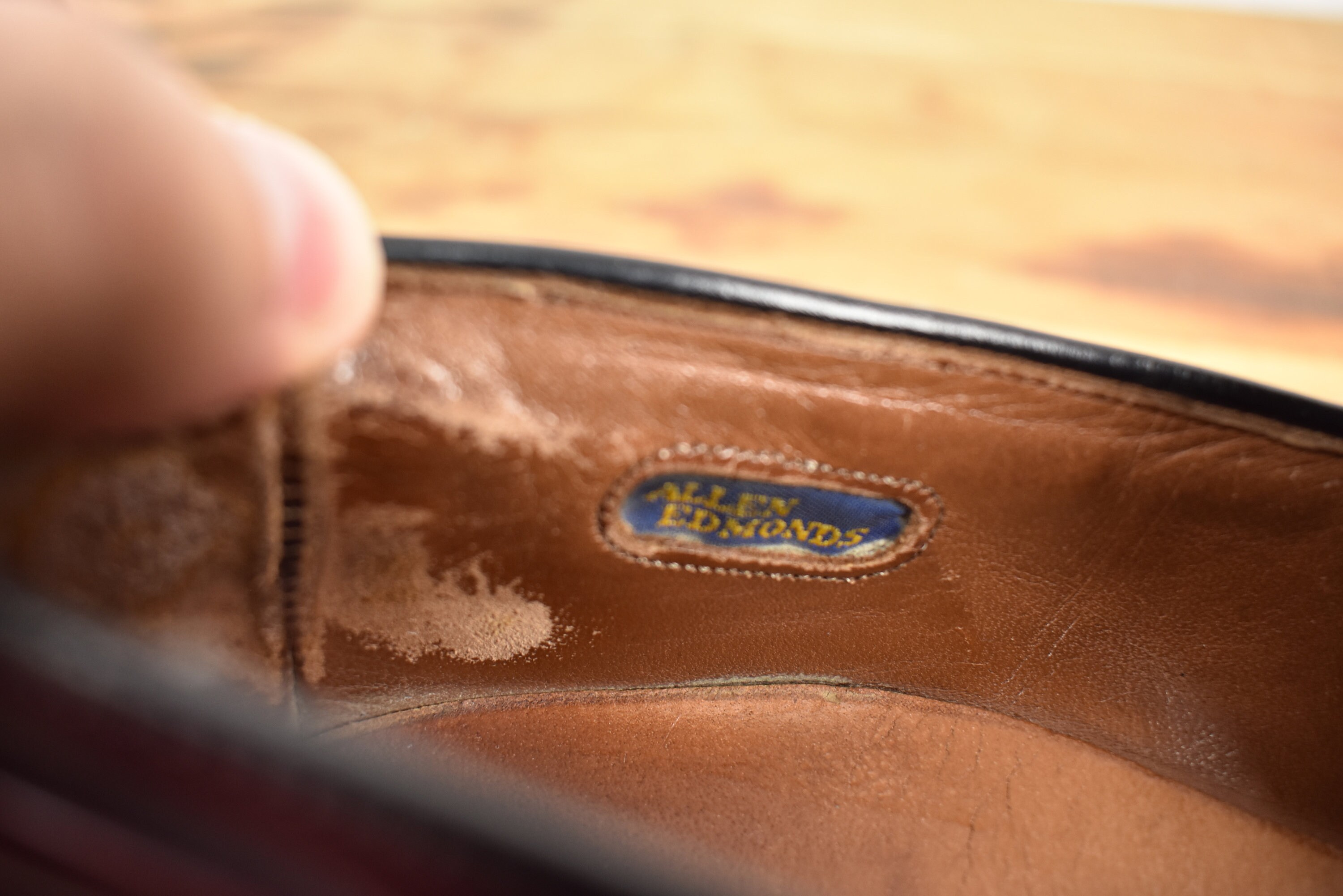 ALLEN EDMONS SARATOGA MOC TOE TASSEL LOAFERS MADE IN USA 8.5 B‎ MERLOT Allen Edmonds Saratoga Merlot Moc Toe Tassel Loafer Size  main image 2