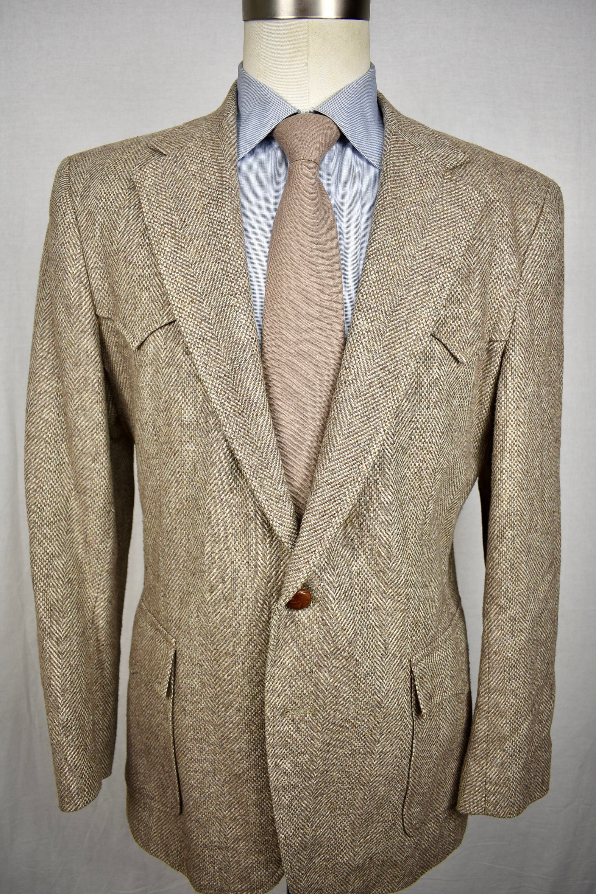 Vintage Western Suit 42 - Etsy